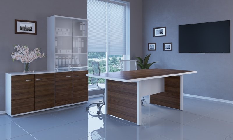 Кабинет для руководителя Steel Evo - вид 4