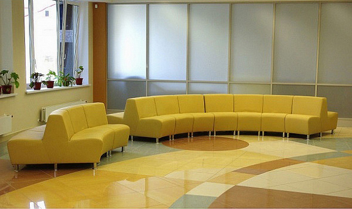 Офисный диван Интер хром - вид 10