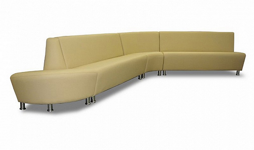 Офисный диван Интер хром - вид 11