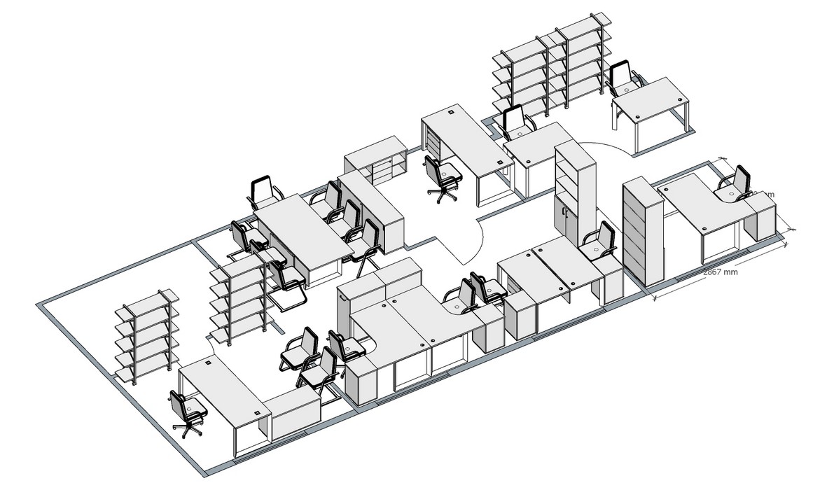 Мебель для персонала ONIX METALL - вид 10